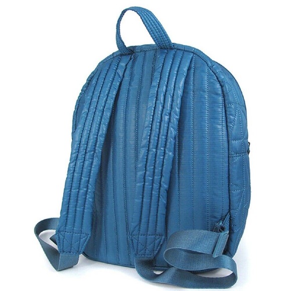 Michael Kors Winnie Medium Quilted Backpack Shoulder Bag Chambray $398 Nwt - Picture 3 of 6